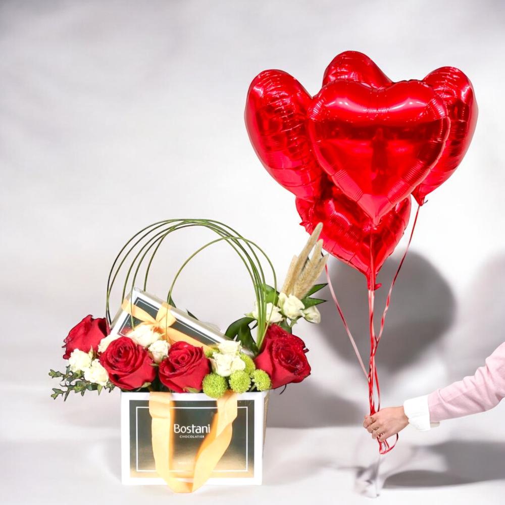 الباقة الرومانسية Flowery فلاوري.