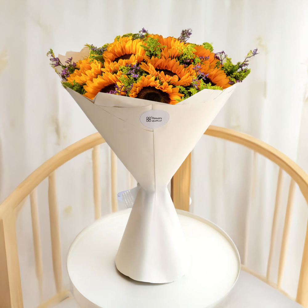 باقة شمس الامل Flowery فلاوري.