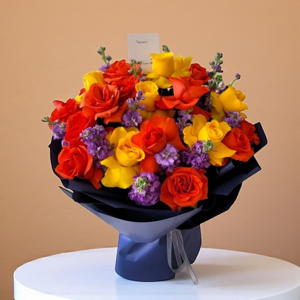 باقة زهور الجمال Flowery فلاوري.