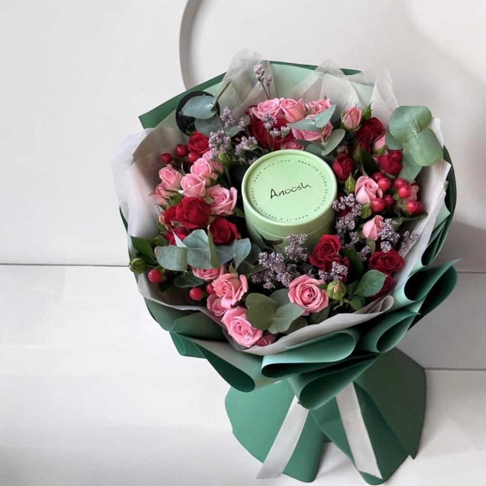 زهور وشوكولاته انوش Flowery فلاوري.