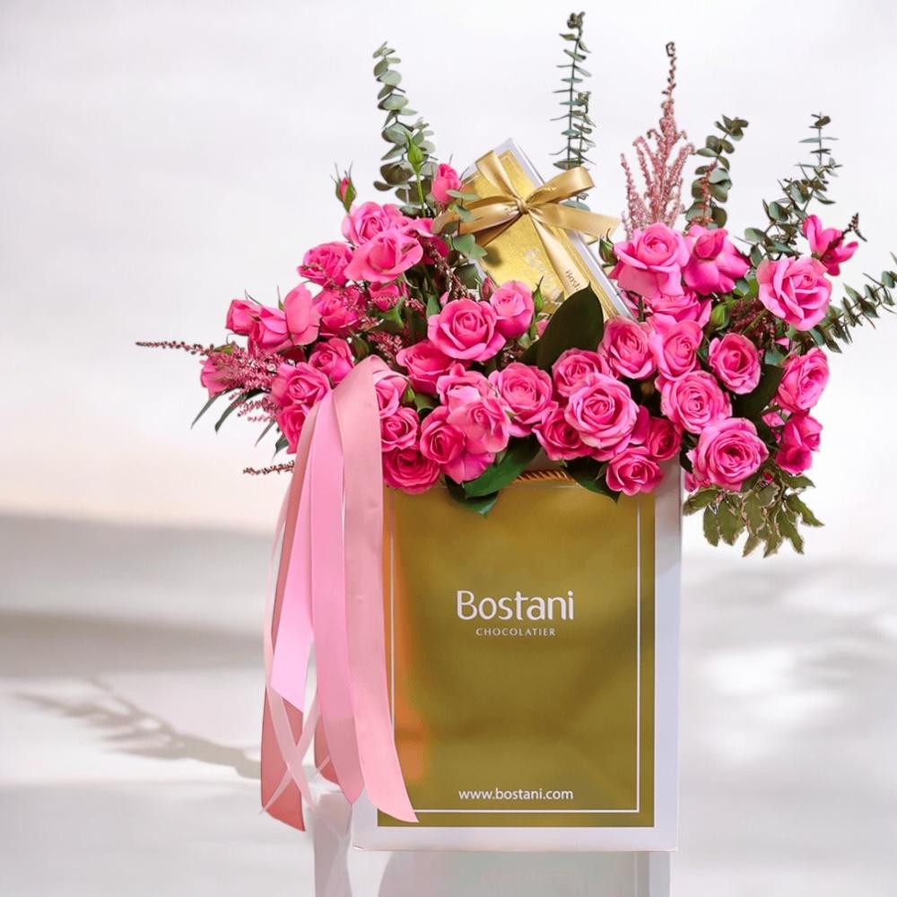 شوكولاته بستاني بتنسيق فاخر Flowery فلاوري.