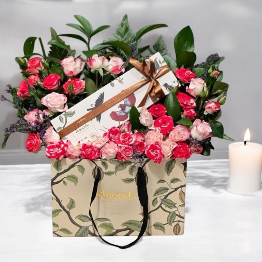 شوكولاتة انوش | زهور Flowery فلاوري.