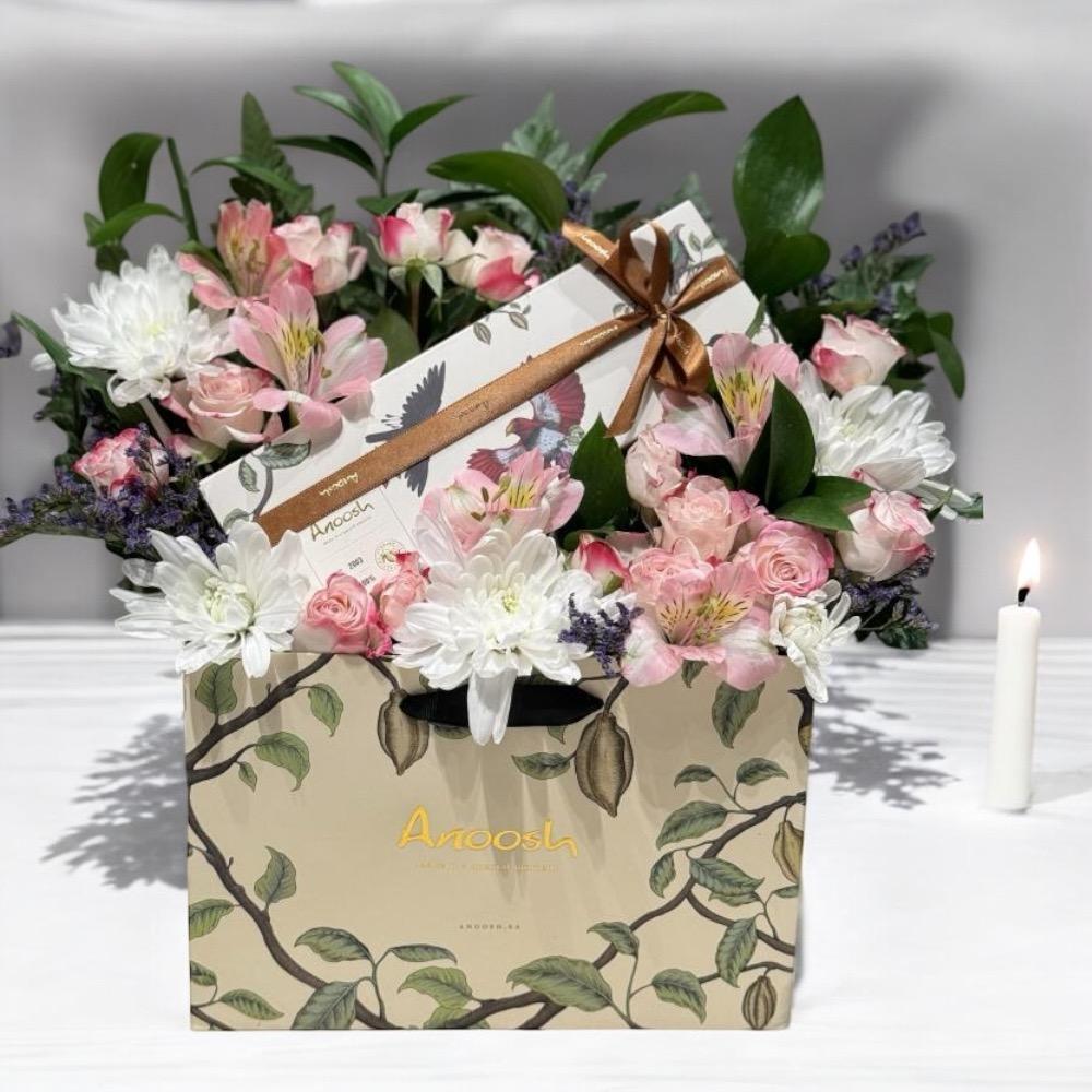 شوكولاتة انوش | زهور Flowery فلاوري.