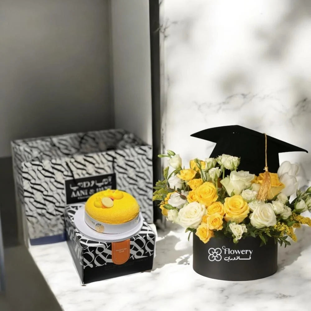 باقة تخرج فلاوري الفاخرة Flowery فلاوري.