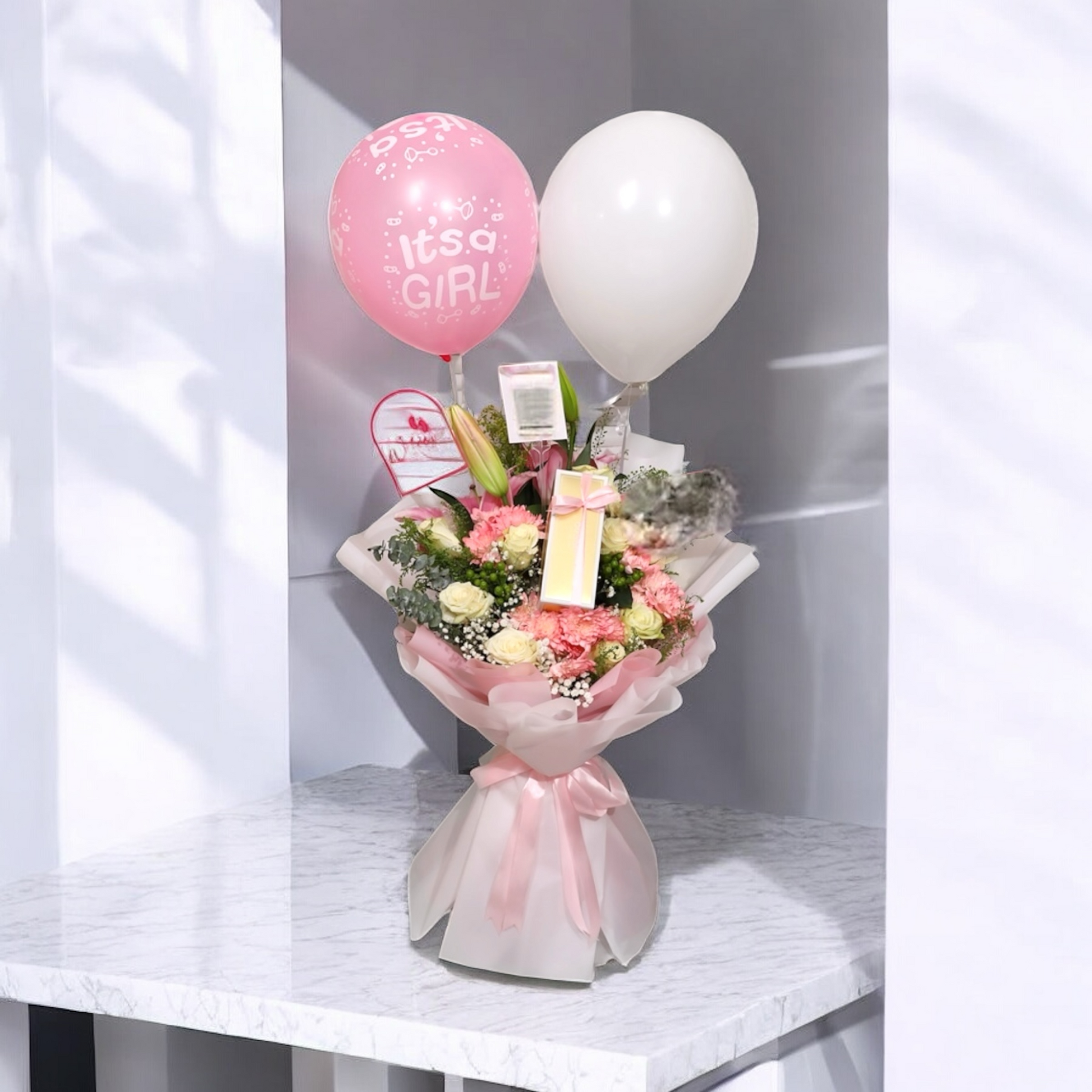 الورد والبهجة للمولودة من فلاوري Flowery فلاوري.