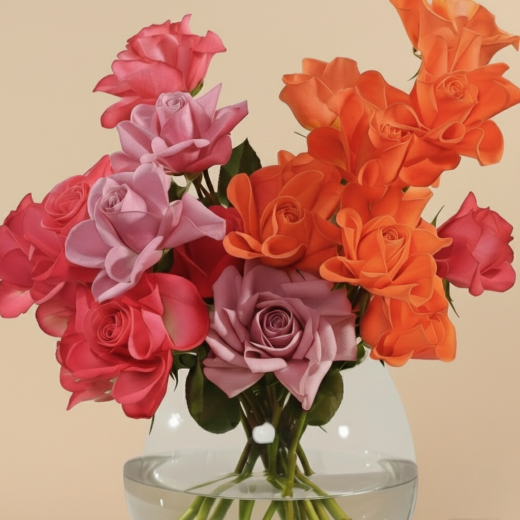 فازة بستان الألوان