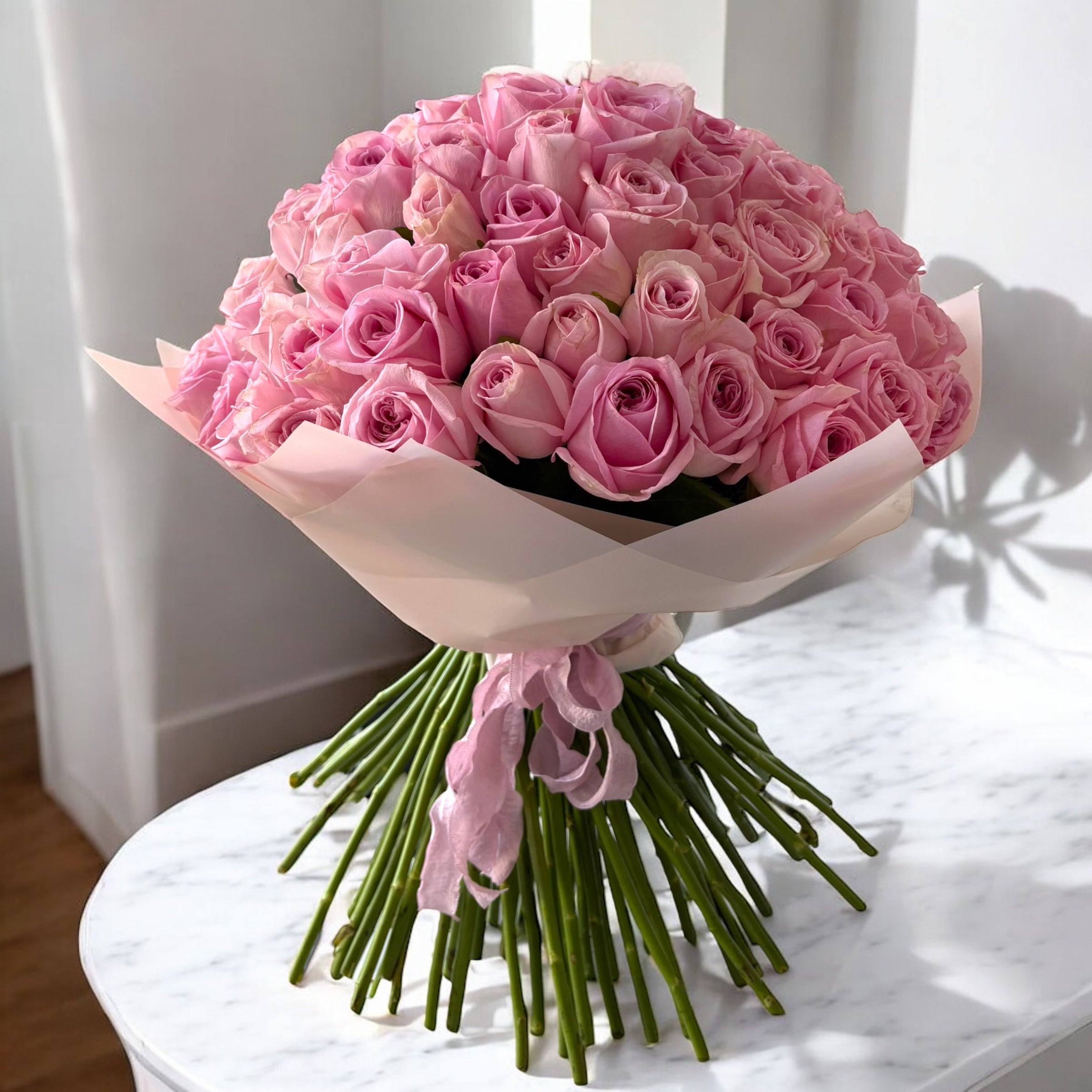 باقة الحب المطلق الوردية Flowery فلاوري.