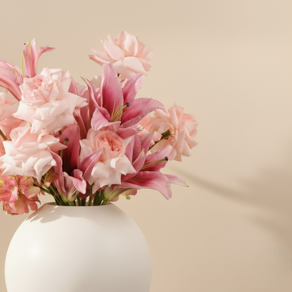 مزهرية همس الزهور