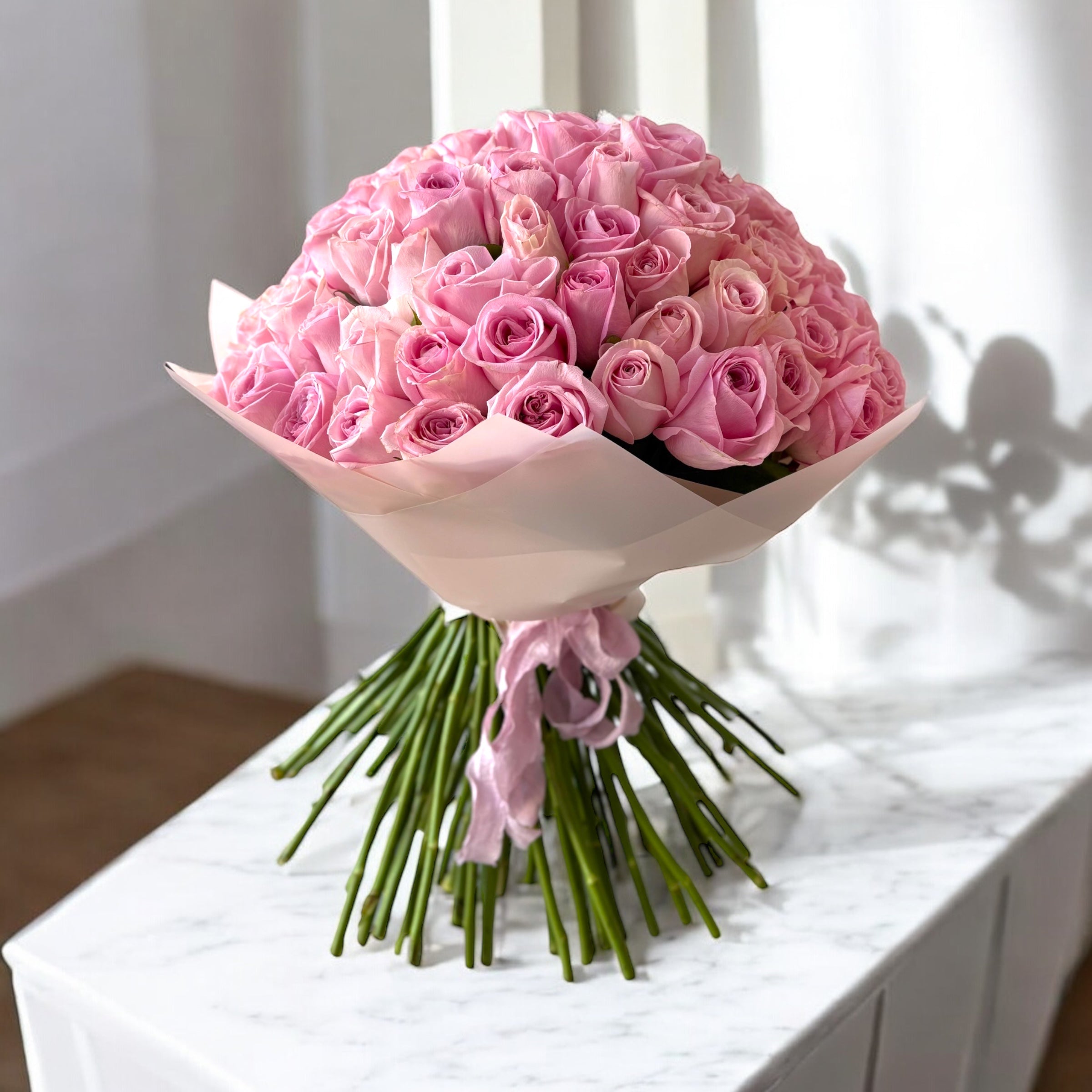 باقة الحب المطلق الوردية Flowery فلاوري.