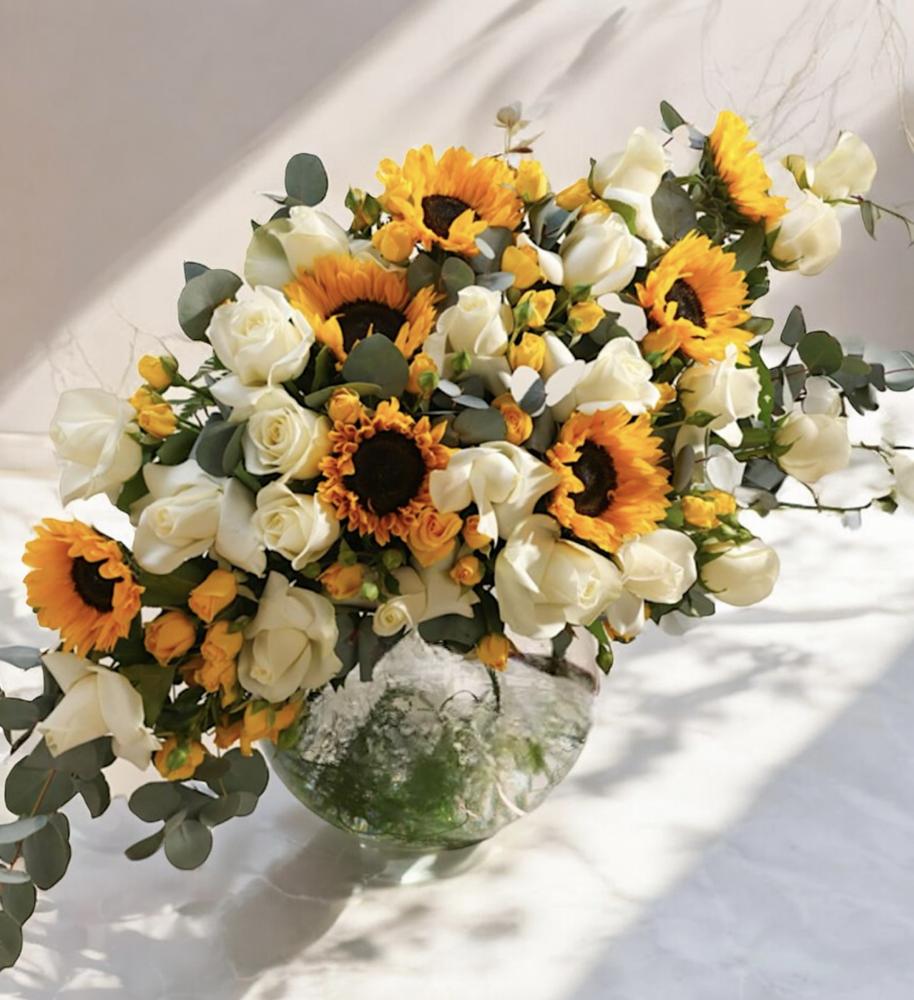 مزهرية شروق الشمس Flowery فلاوري.