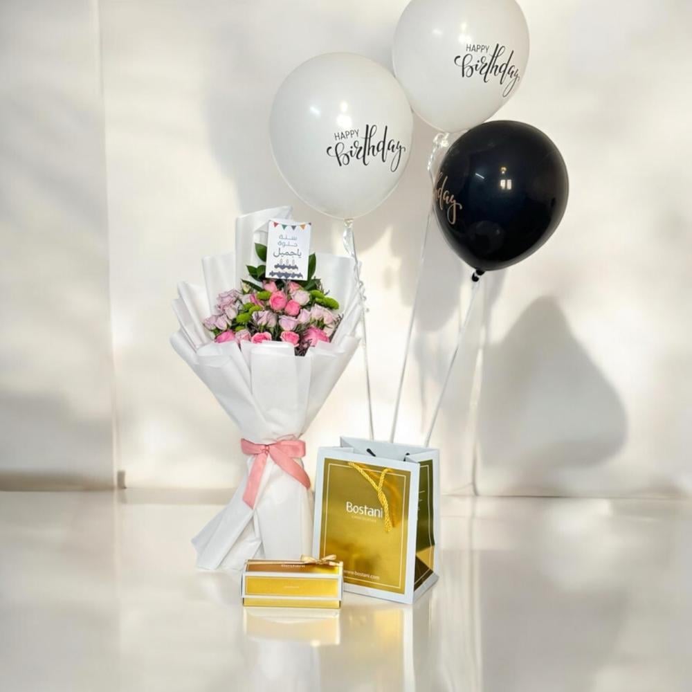 بوكية عيد الميلاد Flowery فلاوري.