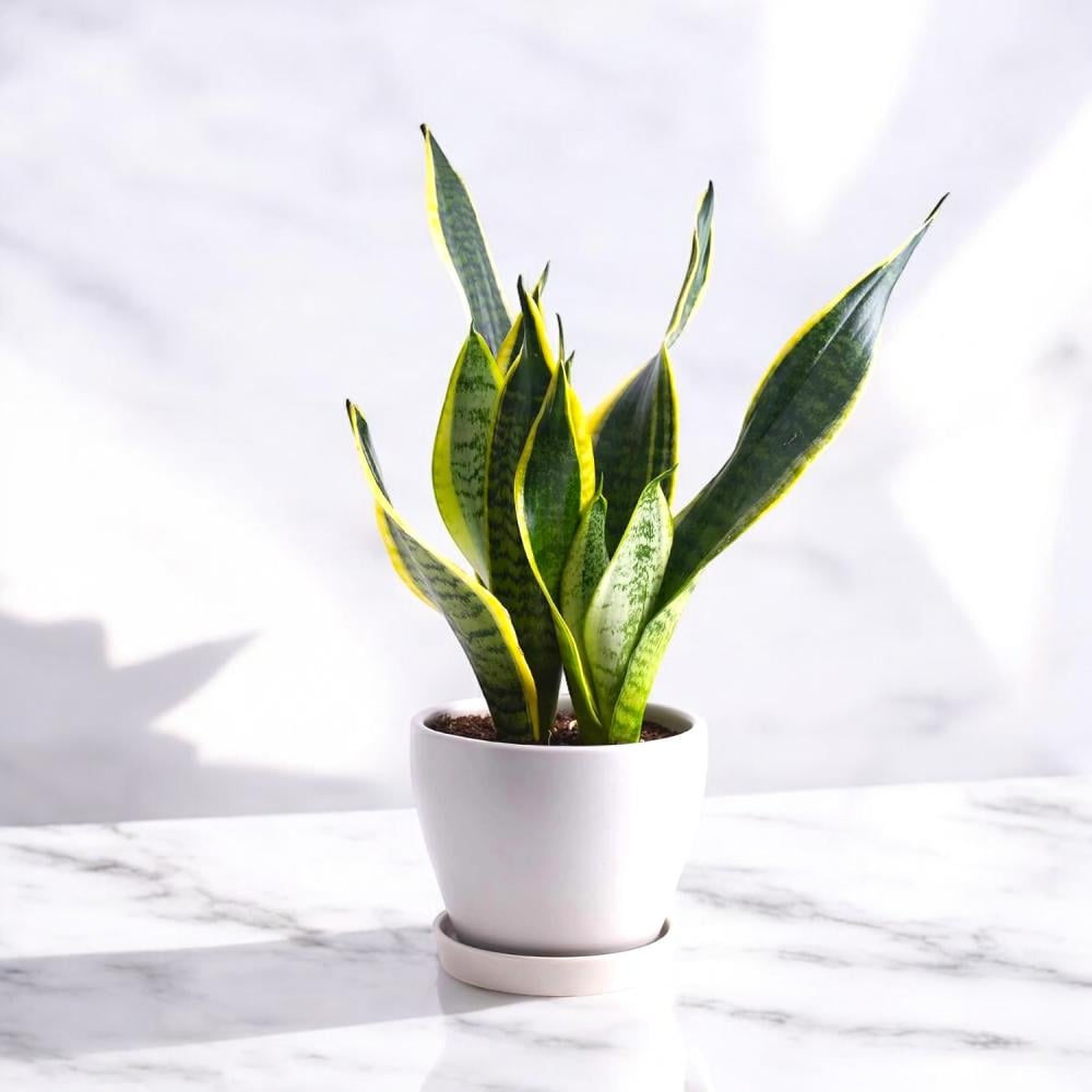 نبات السنسفيرا جلد النمر Flowery فلاوري.