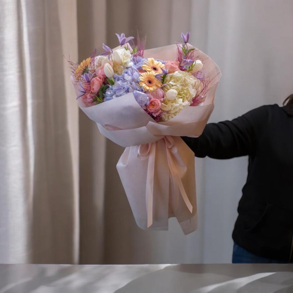 باقة  باستيل Flowery فلاوري.