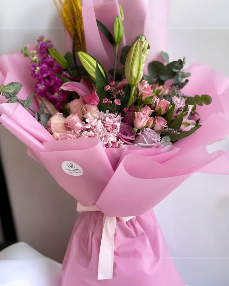 باقة سيمفونية الربيع Flowery فلاوري.