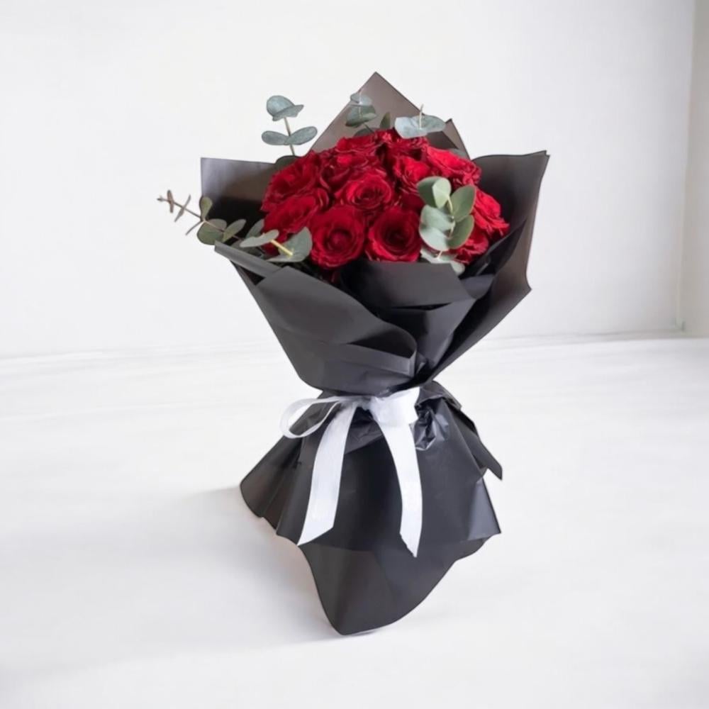 باقة ورد احمر | 12 Flowery فلاوري.
