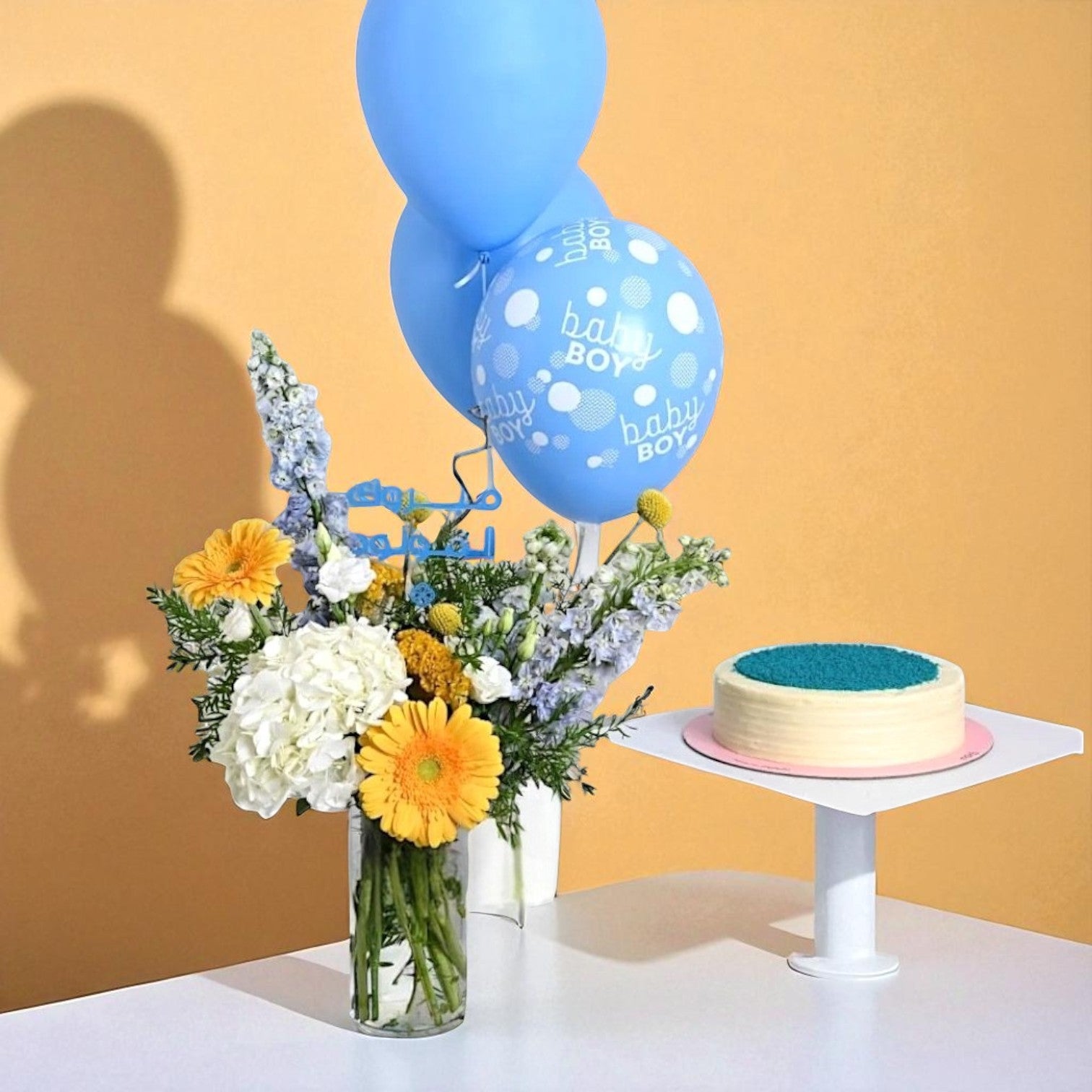 باقة تهنئة بالمولود Flowery فلاوري.