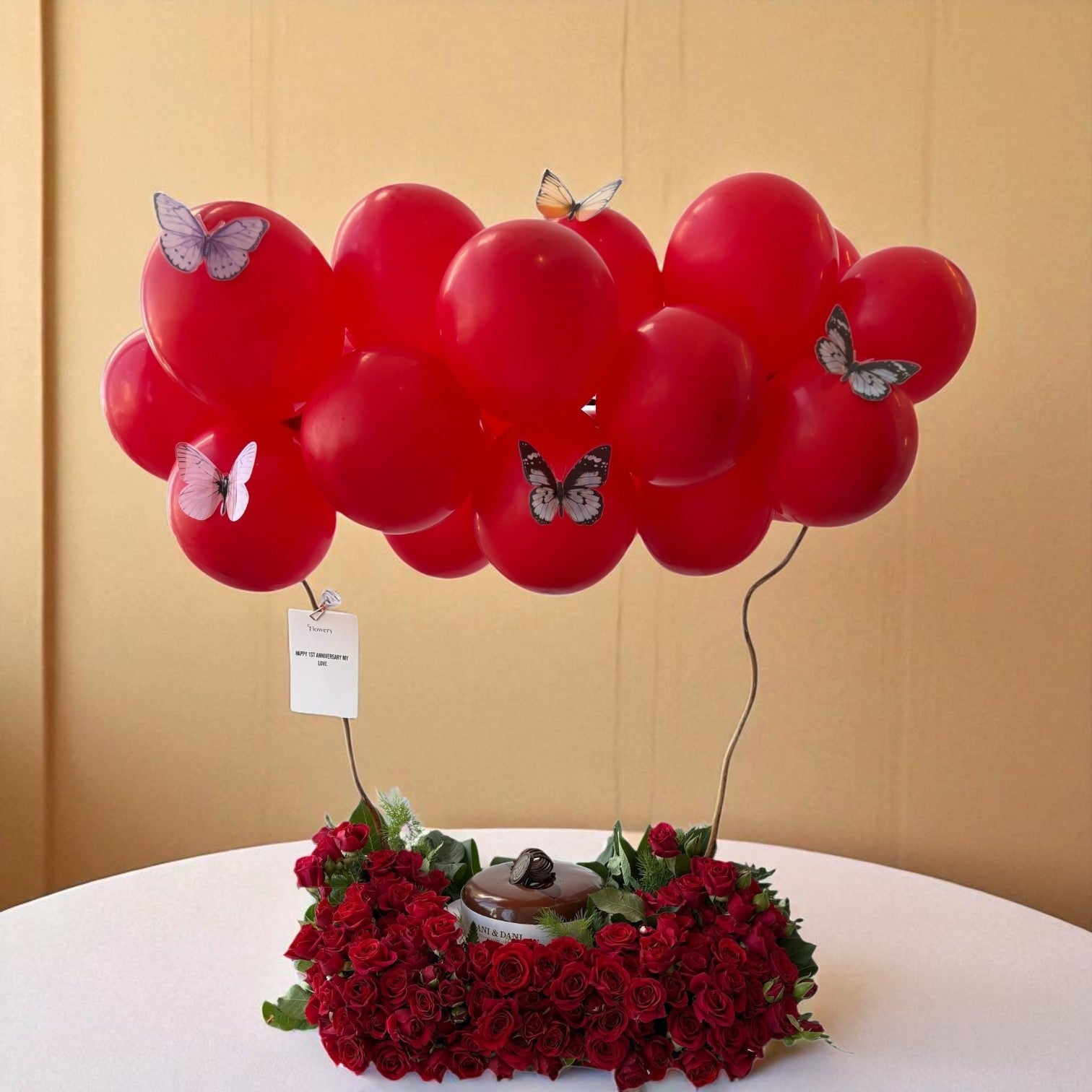 باقة لحظات من الحب Flowery فلاوري.