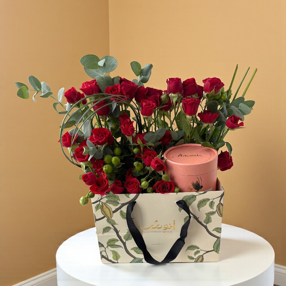 شوكولاتة انوش | زهور Flowery فلاوري.