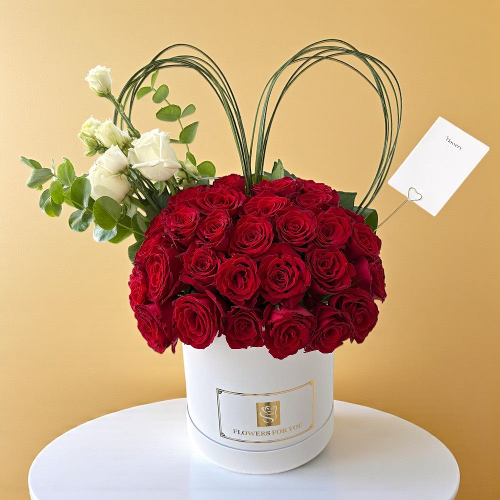 باقة ورد الحب الأنيقة من باتشي Flowery فلاوري.