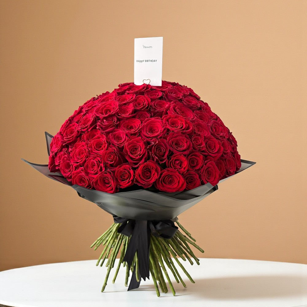 باقة إعلان حب Flowery فلاوري.