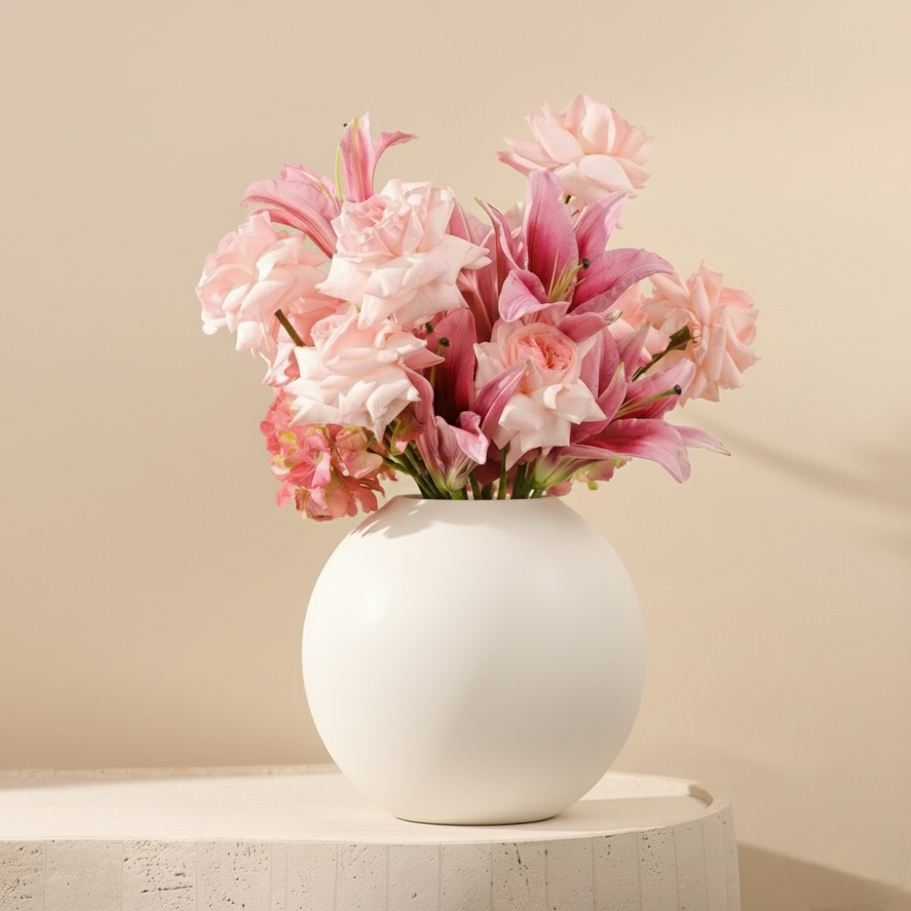 مزهرية همس الزهور