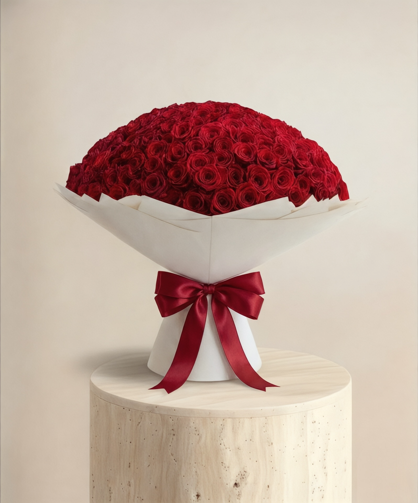 باقة العام الجديد - 365 وردة حمراء