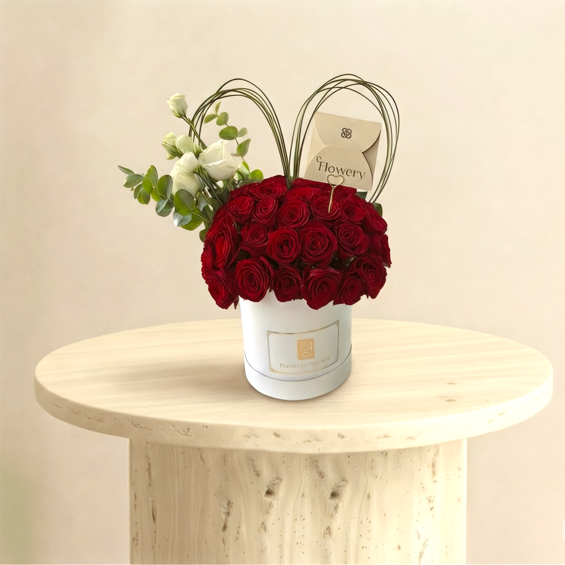 باقة ورد الحب الأنيقة من باتشي