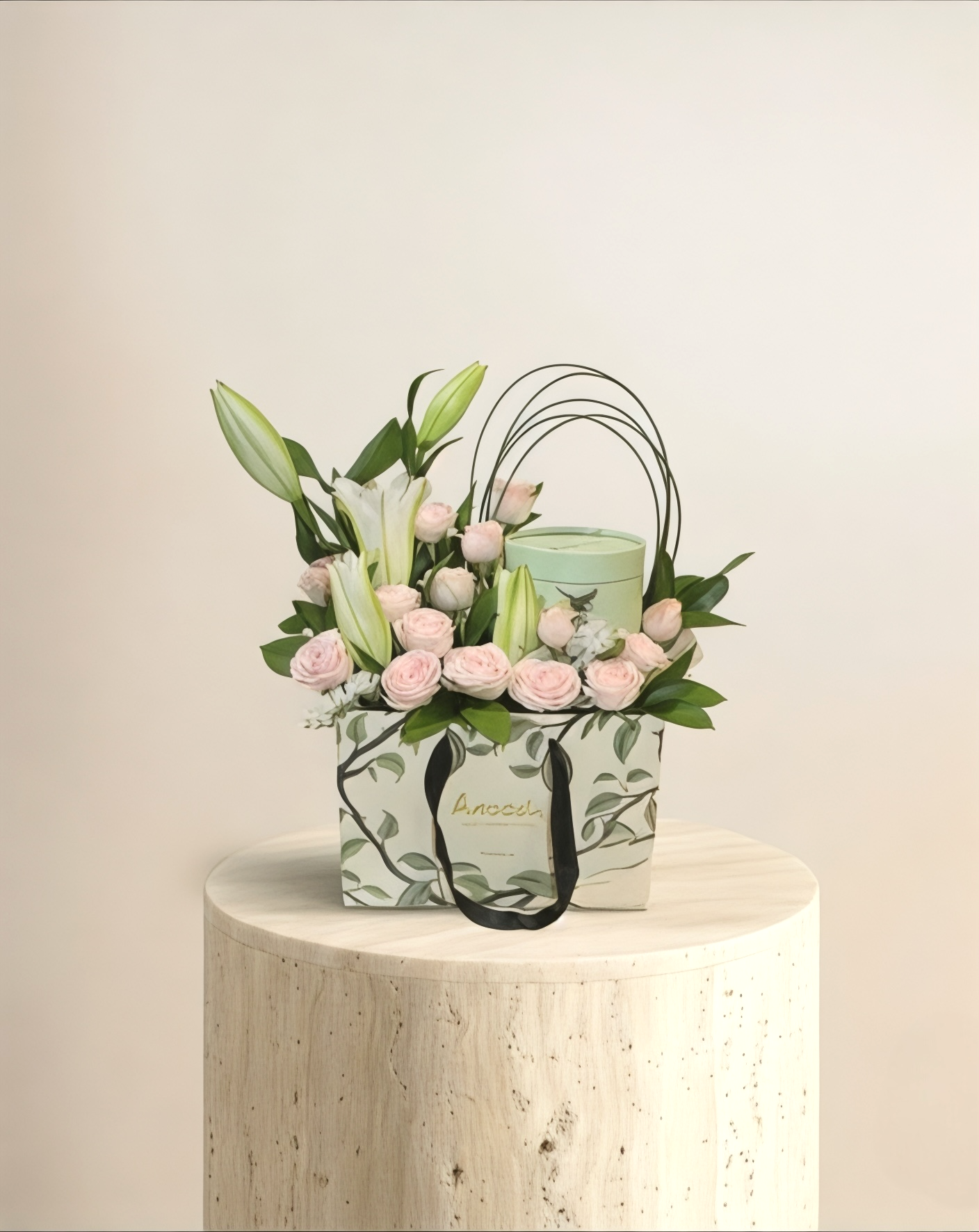 هدية أنوش والورد