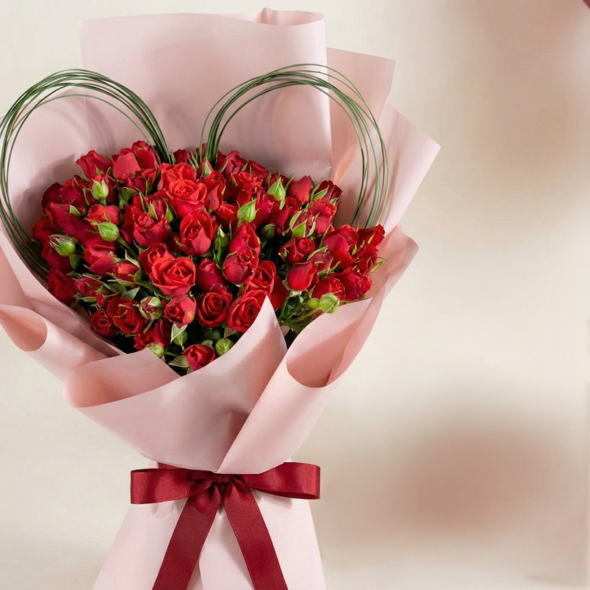 elegant bouquet of roses