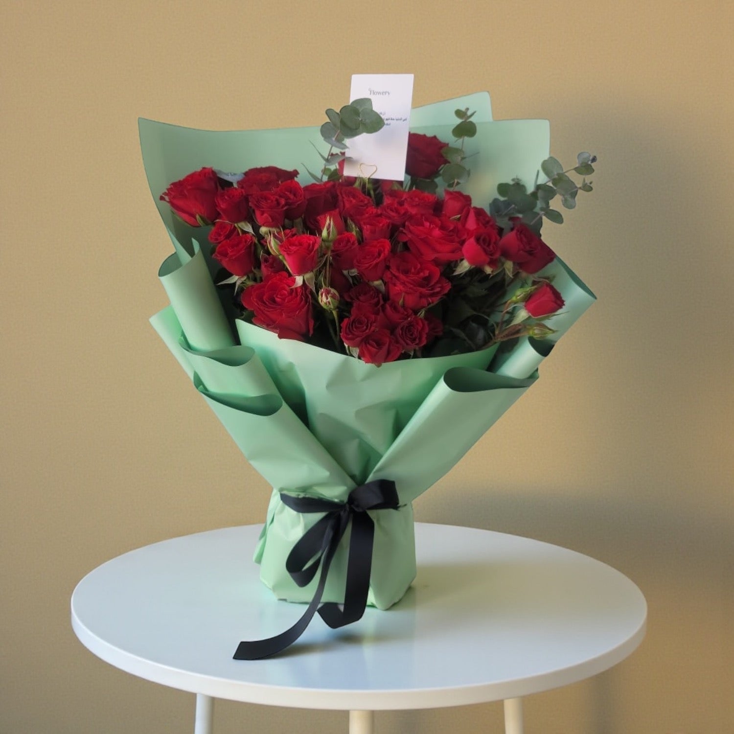 Red rose bouquet
