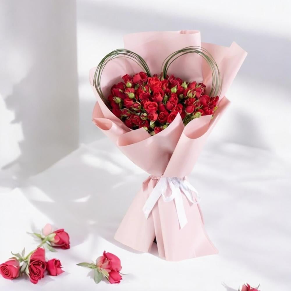 باقة ورد أنيقة