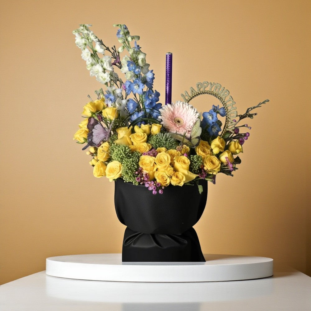 Flowery Christmas Bouquet
